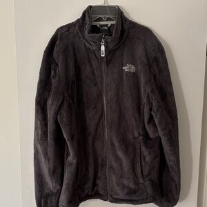 The North Face Charcoal Fleece Jacket